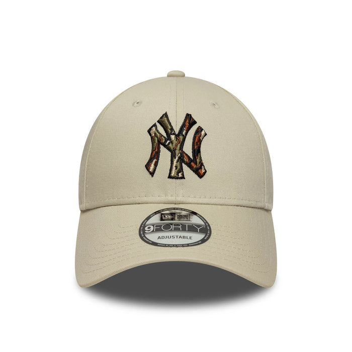 Pictured is this MLB Outline Camo New York Yankees 9FORTY in Cream. 2