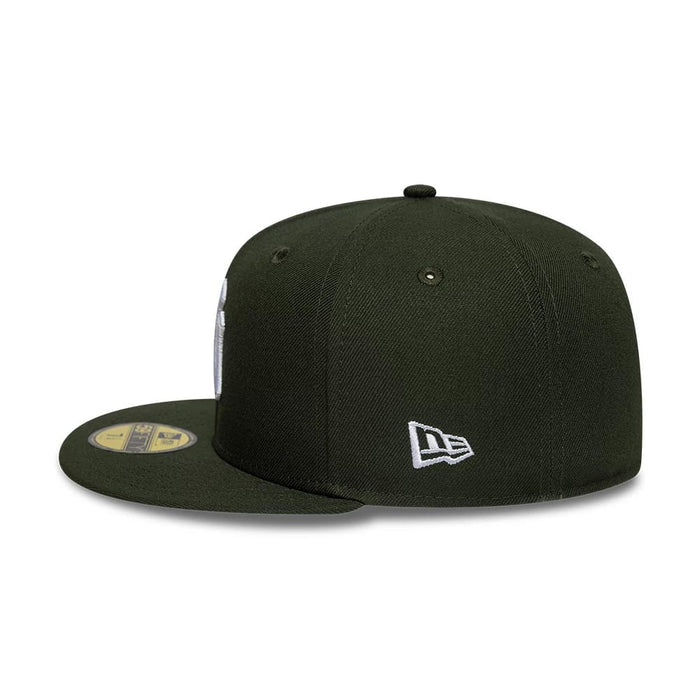 This is a New York Yankees MLB Sidepatch Dark Green 59FIFTY Fitted Cap 6