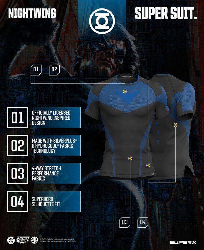NIGHTWING Super Suit™ Compression Short Sleeve