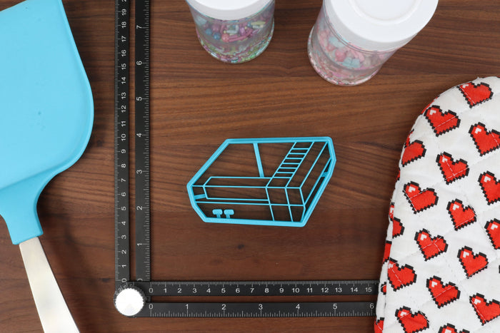Nintendo Consoles Cookie Cutters - Gamecube, NES, Switch Lite, Wii, Wii Nunchuck, Wiimote - Gaming Consoles and Classic Console Baking Tools