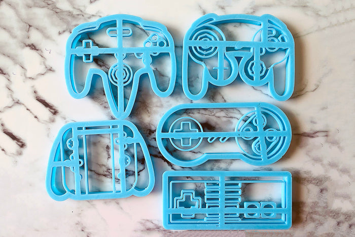 Nintendo Controller Cookie Cutters - Gamecube, Switch, SNES, NES, N64 -VideoGame Controller /  Nintendo Gift