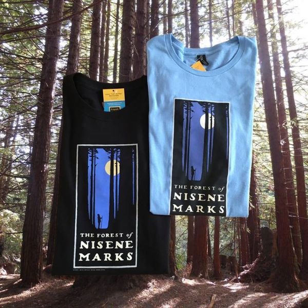 Nisene Marks T-Shirt - Black, Unisex