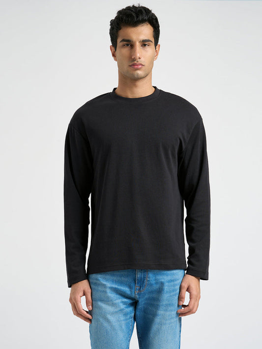 O-Neck Regular Fit T-shirt - Black