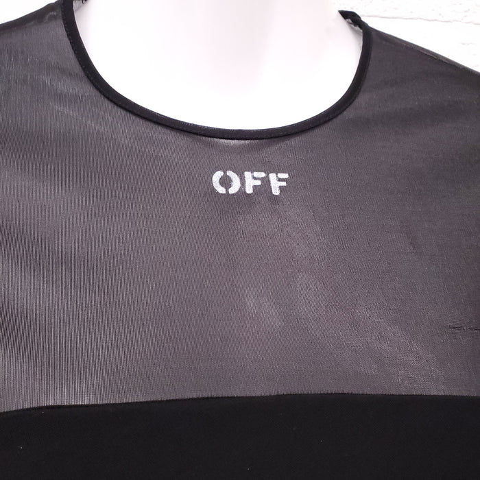 OFF-WHITE LOGO DRESS - SIZE 36
