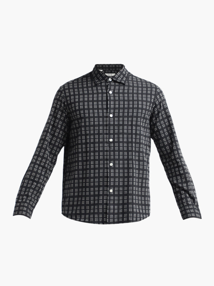 Organic Cotton Dobby Check Shirt
