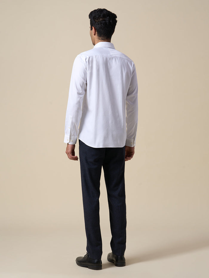Organic Cotton Stretch Formal Shirt