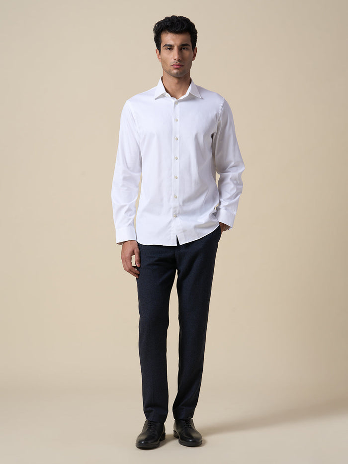Organic Cotton Stretch Formal Shirt