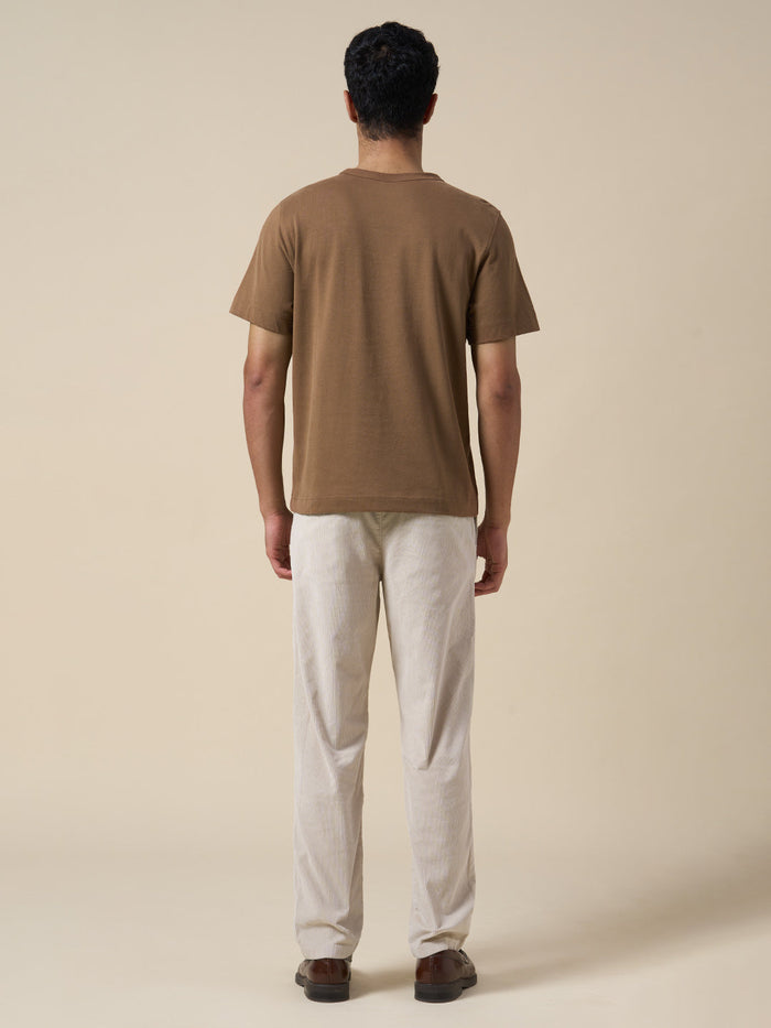 Organic Cotton T-shirt - Brown