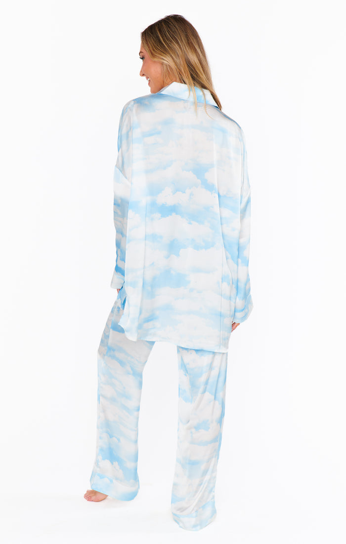 Overslept PJ Set ~ Dream Cloud Silky