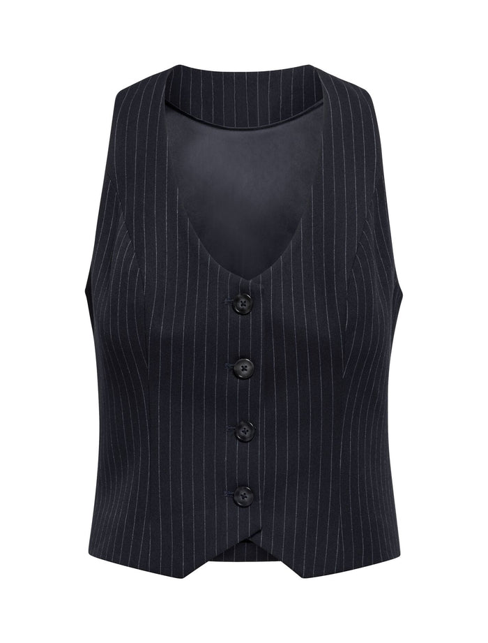 Paloma Pinstripe Waistcoat Forever New