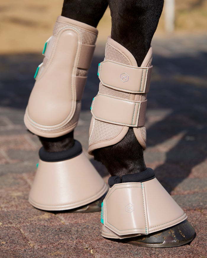 Paradiso Bell Boots - Sand Beige