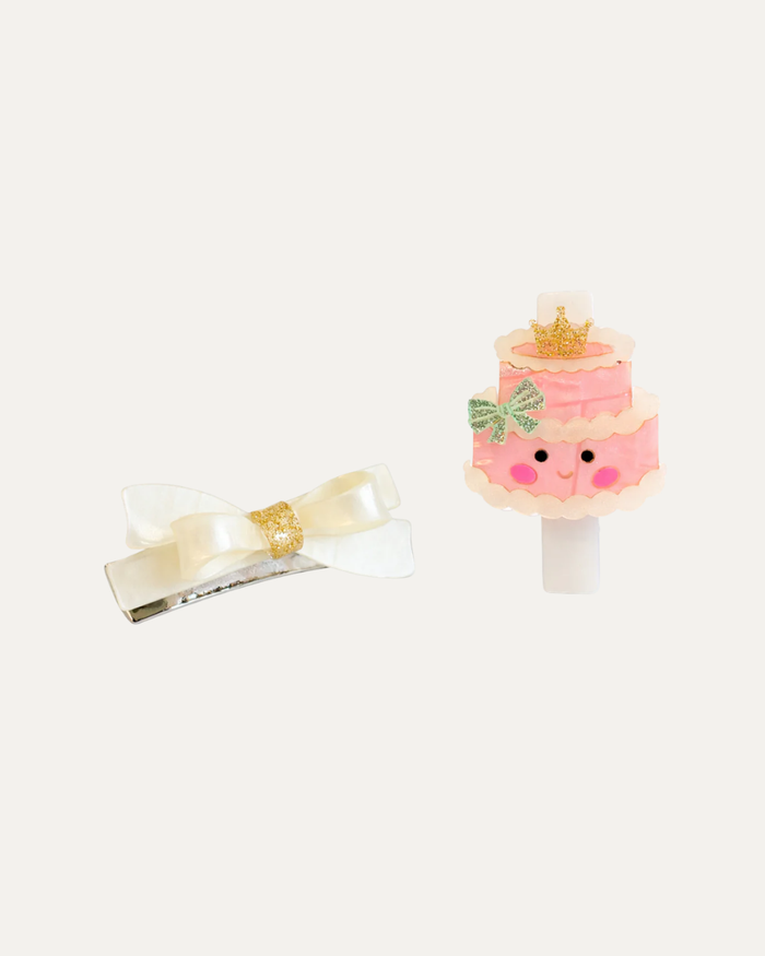 Party Cake Hair Clips