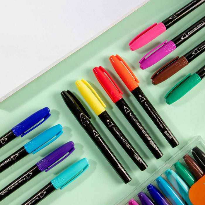 Permanent Markers Premium 12pc