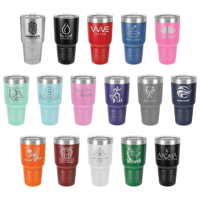 Personalized 30 Oz. Ringneck Vacuum Insulated Travel Mug/Tumbler - Polar Camel LTM7300 - LZR