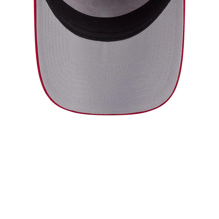 Pictured is this MLB Team Side Philadelphia Phillies 59FORTY A-Frame Fitted cap in red. 2