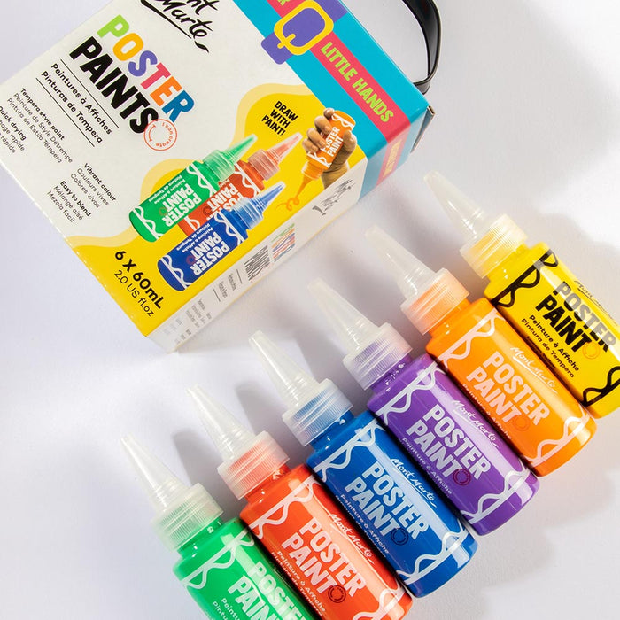 Poster Paints 6pc x 60ml
