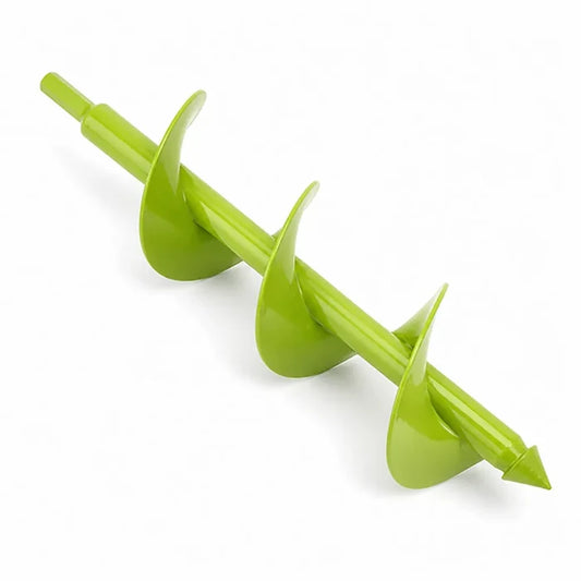 Powder-Coated Spiral Flute Hex Shank Garden Auger Bit