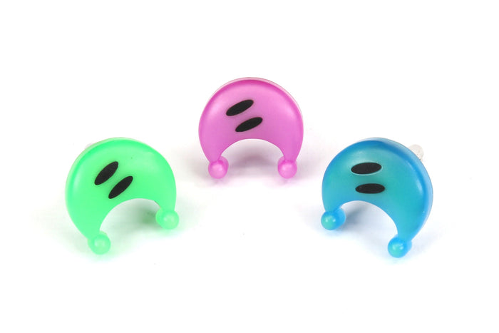 Power Moon Cuffs! Glow in the Dark Cufflinks - Super Mario Odyssey Wedding / Anniversary Cuffs - Nintendo Gift / Mario Gift | CFF1