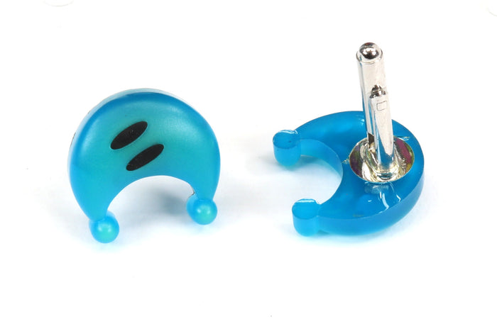 Power Moon Cuffs! Glow in the Dark Cufflinks - Super Mario Odyssey Wedding / Anniversary Cuffs - Nintendo Gift / Mario Gift | CFF1