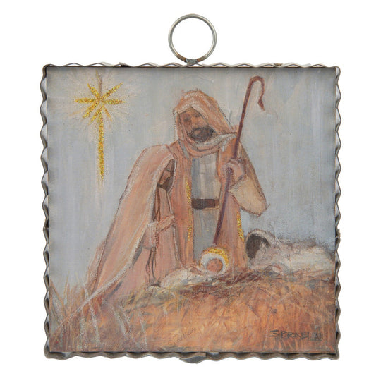 Print Mini Natural Nativity
