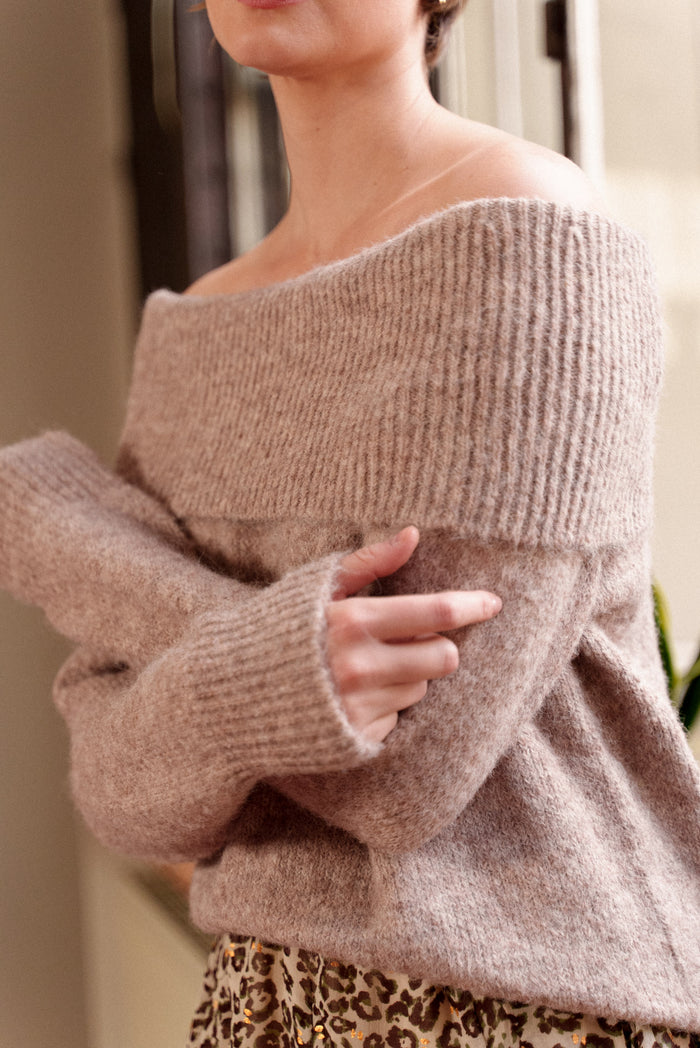 Pull Asta - Taupe