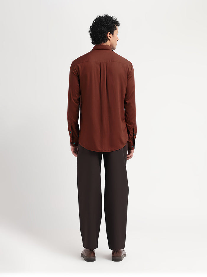 Regular Fit Full Sleeves Shirt