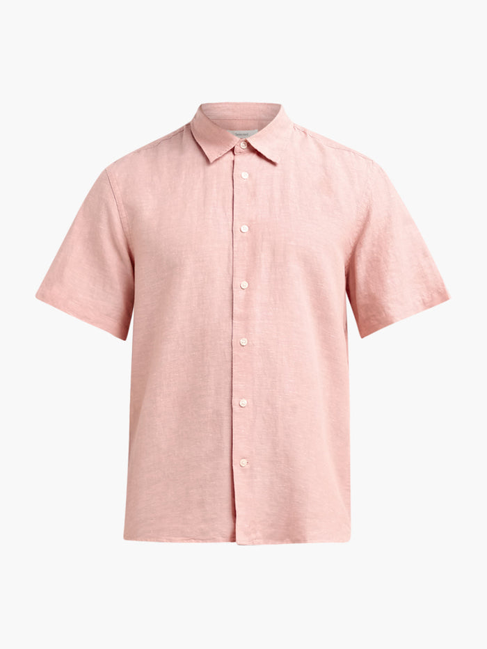 Regular Fit Linen Blend Shirt