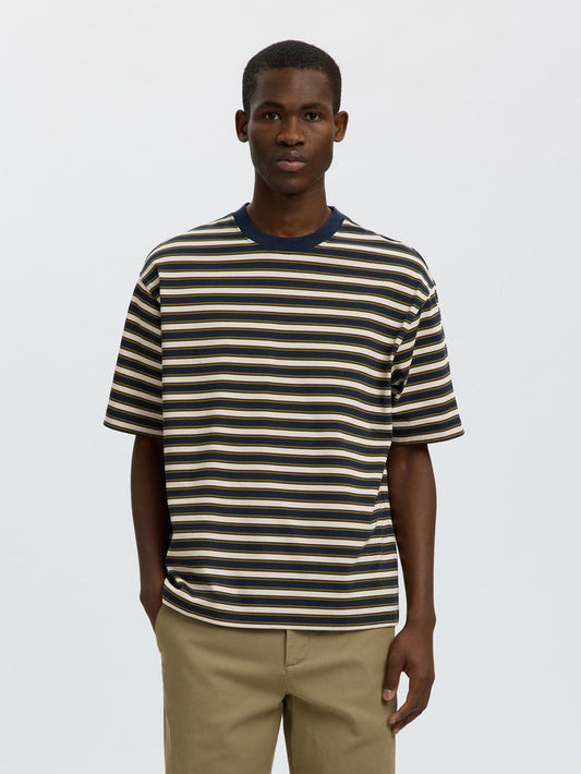 Relaxed Fit Striped T-Shirt