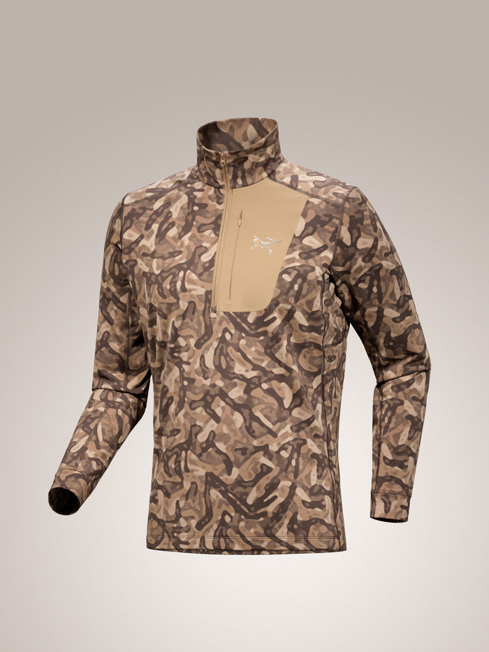 Rho LT Zip Neck Men's - Print
