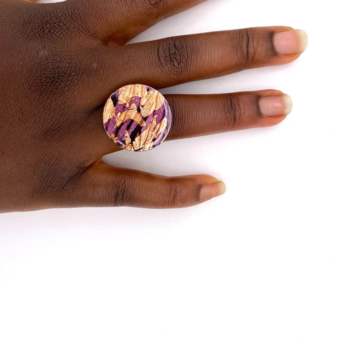 Ró Ring Aubergine