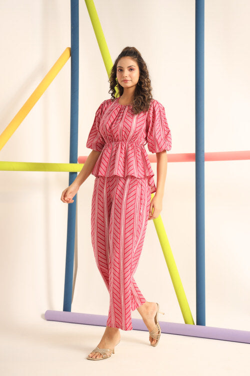 Ruby Cotton Co-ord Set