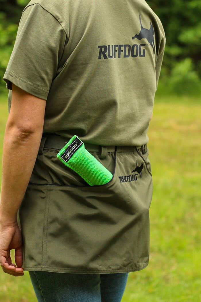 Ruffdog CYNA Dog Trainer Apron OLIVE