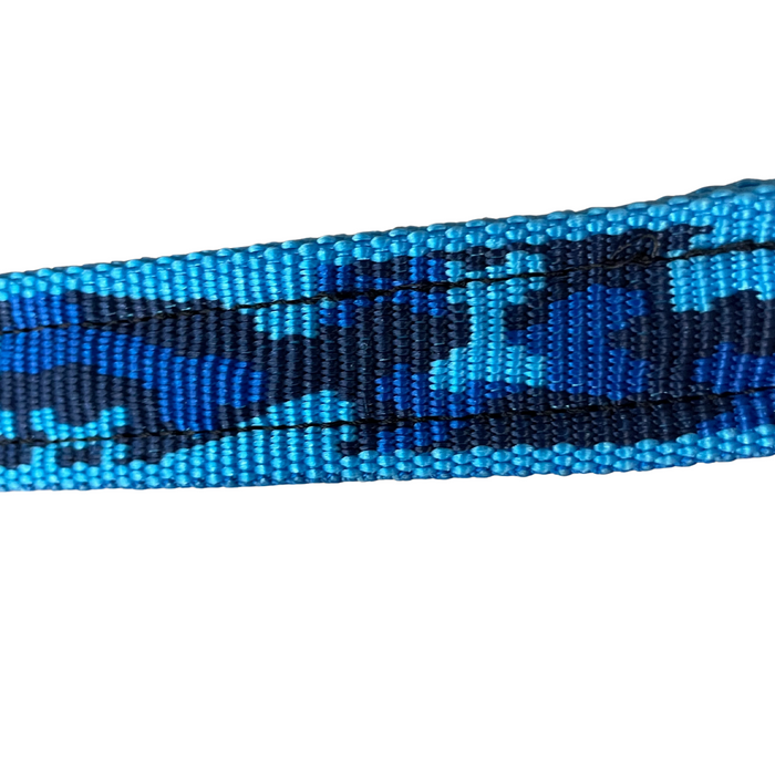With Elastic / Blue Camo
