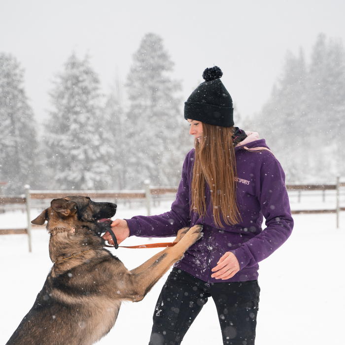 Ruffdog ODIN Hooded Fleece Dog Trainer Jacket ORCHID SAVE 60%