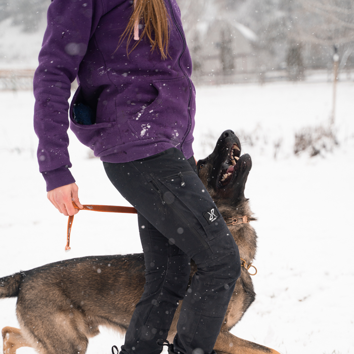Ruffdog ODIN Hooded Fleece Dog Trainer Jacket ORCHID SAVE 60%