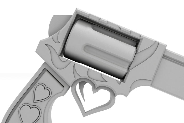 Val's Moth Demon Moneyshot Gun - Money Shot Rifle DIY Cosplay Prop Kit - Owner and Boss - Pimp Props - Overlords of Hell