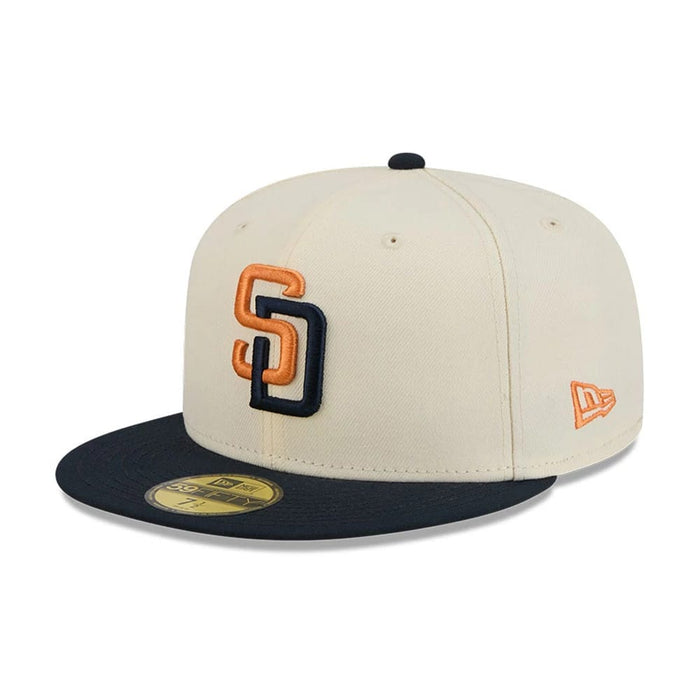 Pictured is this MLB City Connect San Diego Padres 59FIFTY Fitted cap in Cream. 1