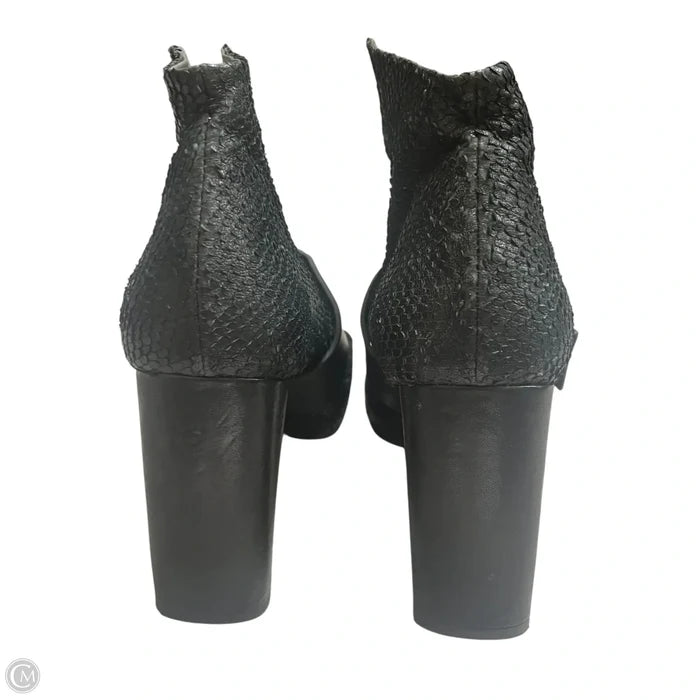 Sandals Heels Block By Ixos In Black, Size: 10.5