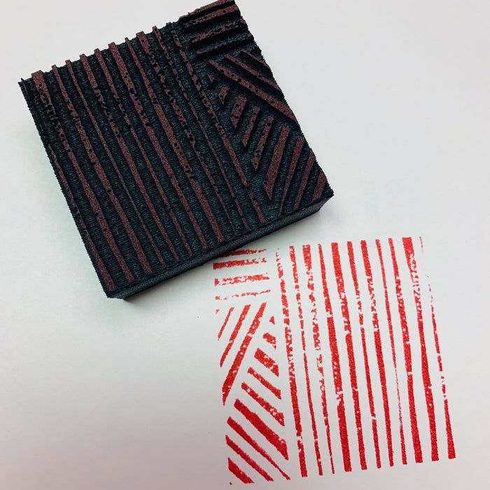 Sarah Matthews | Kente Cloth | Foam Stamps - Set of 2