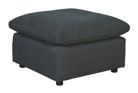 Savesto 3110408 Charcoal Oversized Accent Ottoman