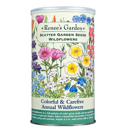 Scatter Can - Carefree Annual Wildflower Seeds