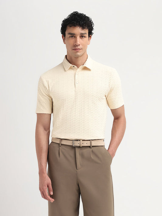 Seersucker Regular Fit Polo