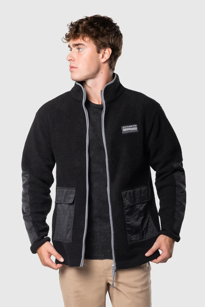 Sherpa Full Zip Outerwear - Back