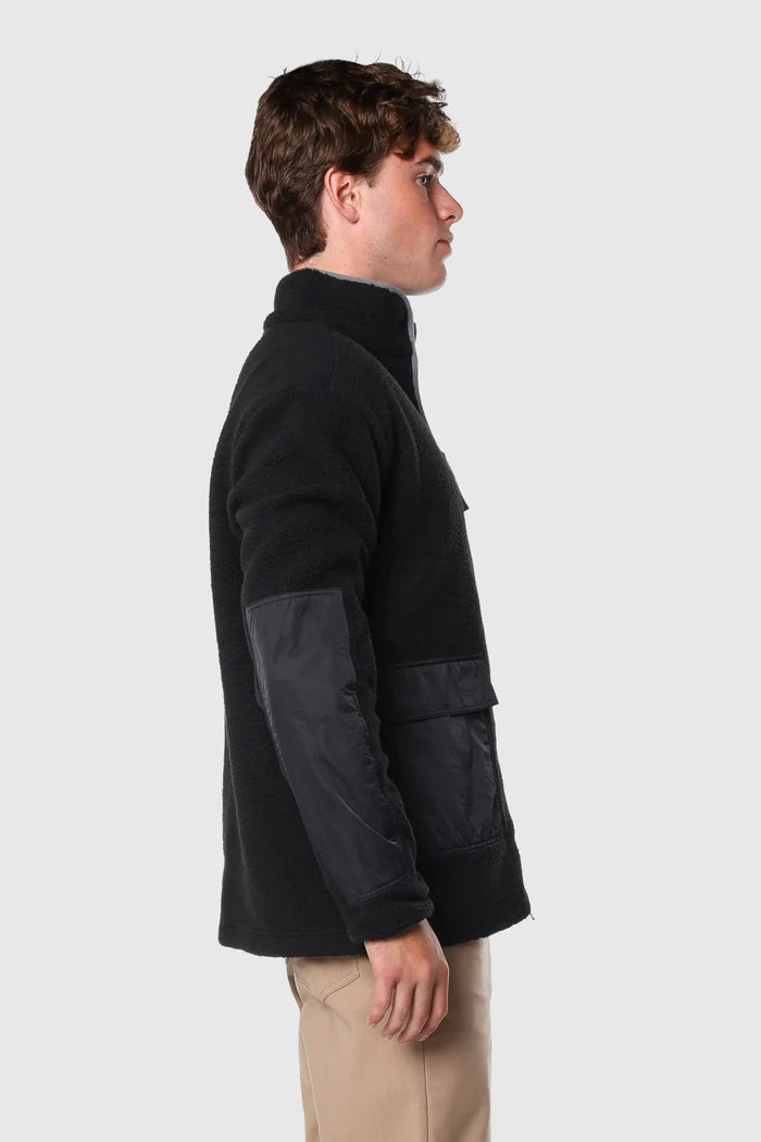 Sherpa Full Zip Outerwear - Side