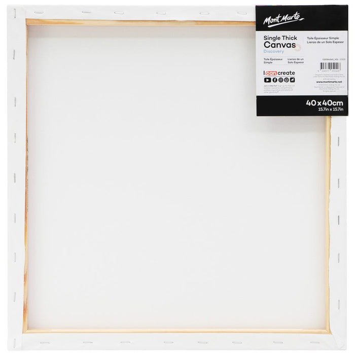 Single Thick Canvas Discovery 40 x 40cm (15.7 x 15.7in)