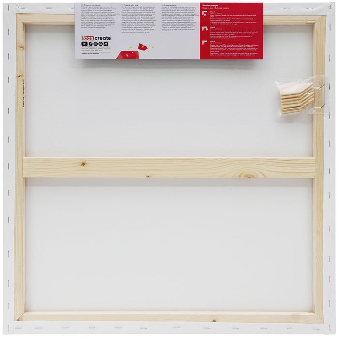 Single Thick Canvas Signature 60 x 60cm (23.6 x 23.6in)