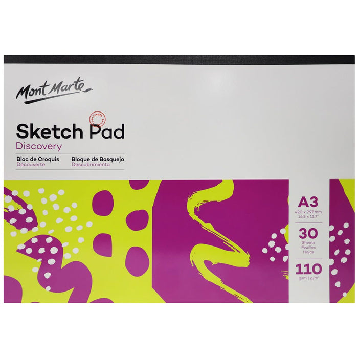 Sketch Pad Discovery A3 110gsm 30 Sheets