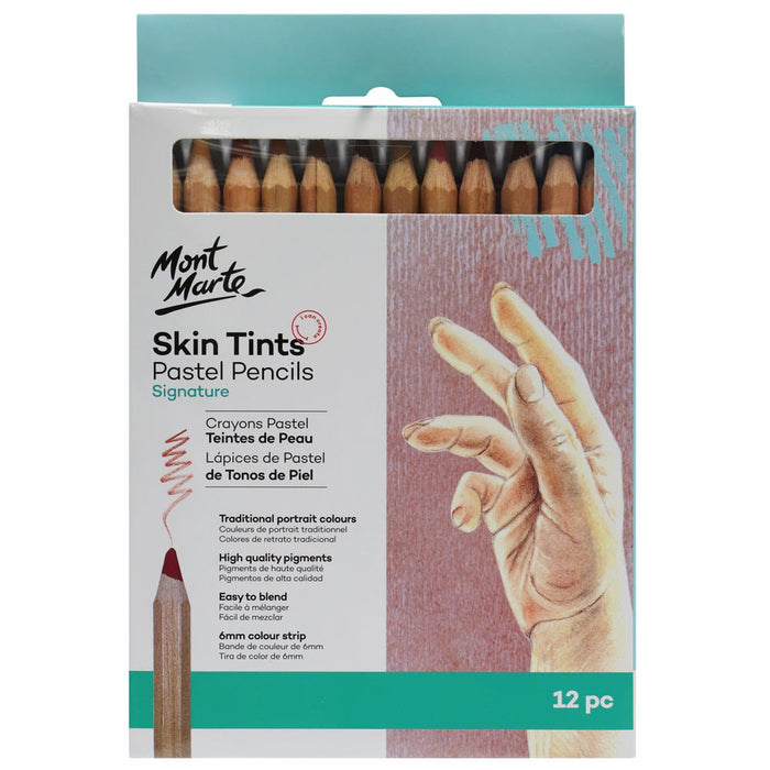 Skin Tints Pastel Pencils Signature 12pc