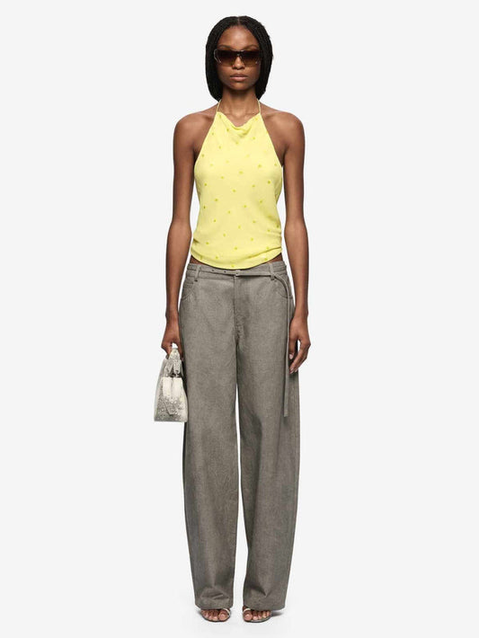 Solace Halter Top - Citrus