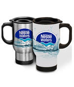 Stainless Steel Travel Mug with Logo - EZ Corporate Clothing
 - 1